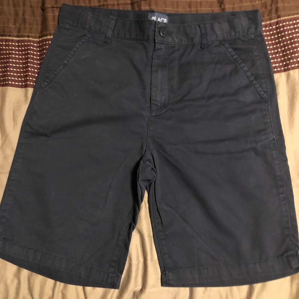 Navy dress shorts